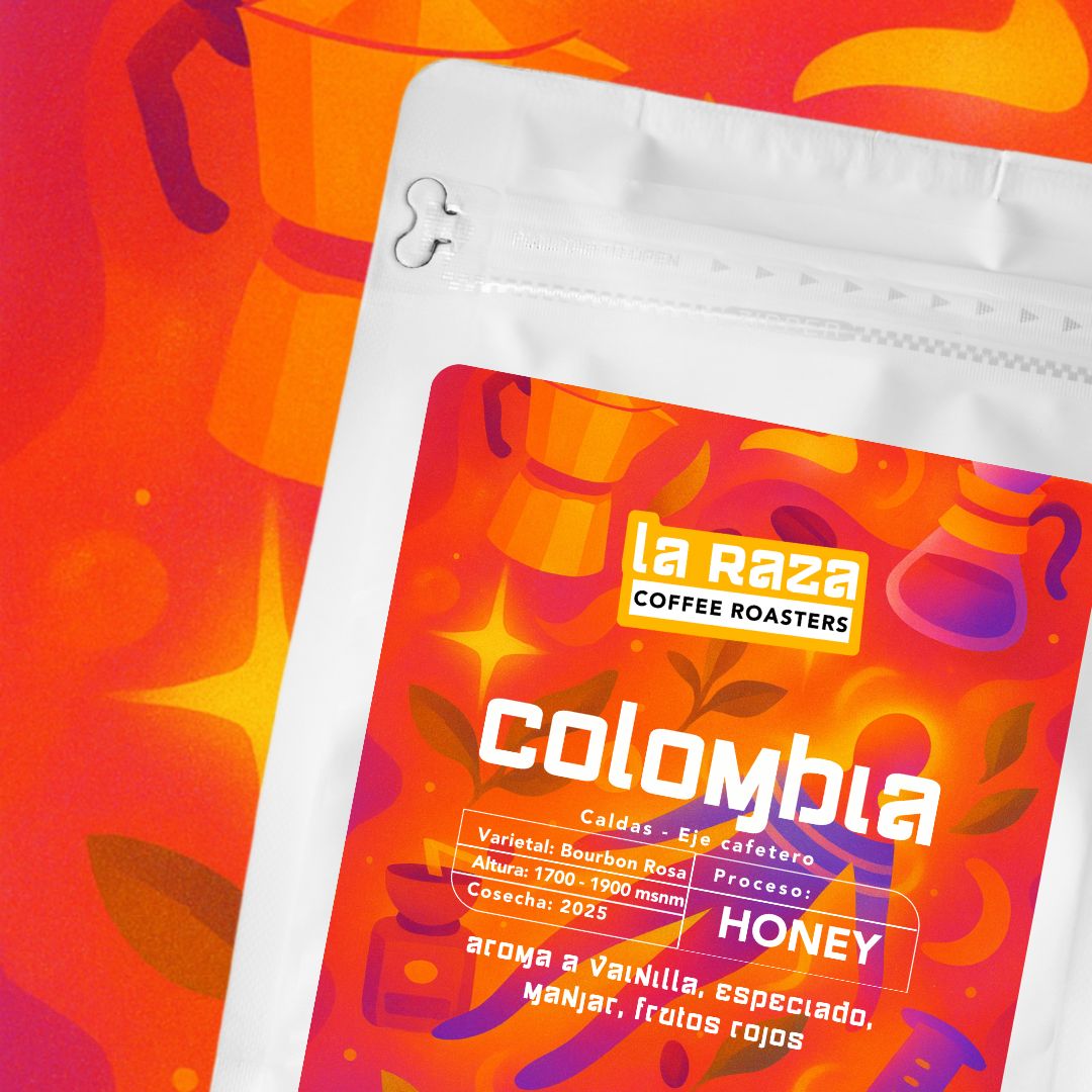 Colombia Bourbon Rosa Honey 250grs