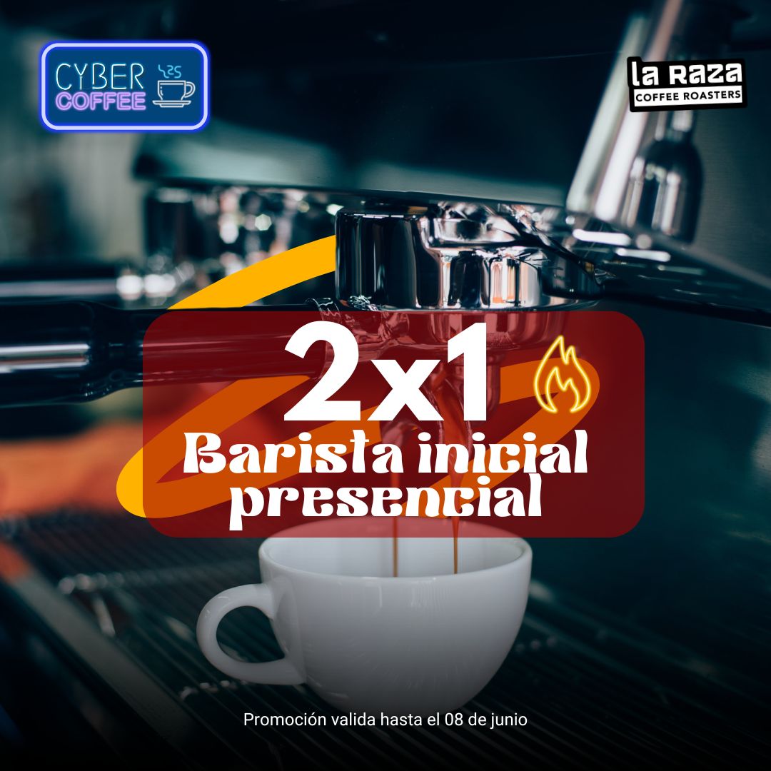 ¡2x1 en nuestro Curso de Baristas por Cyber Day! ☕️💥