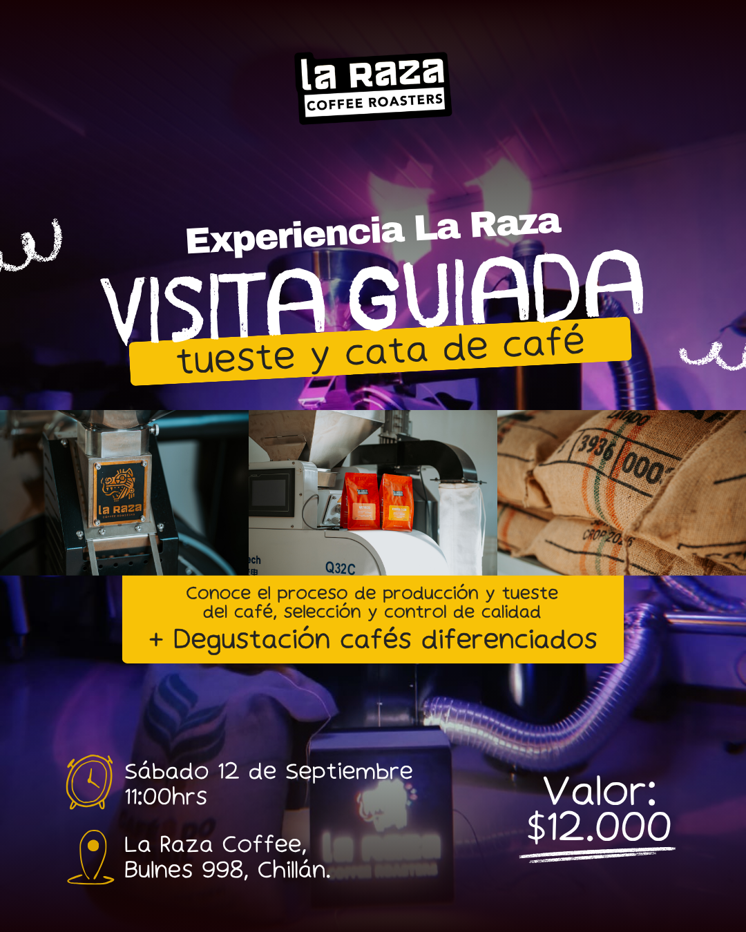 VISTA GUIADA - TUESTE Y CATA