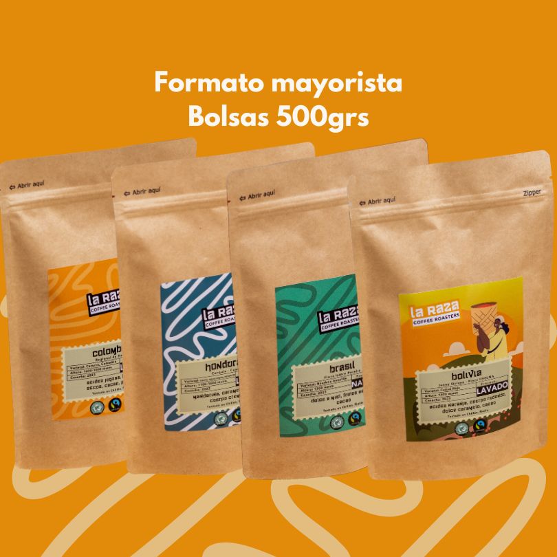 Pack 10 bolsas de 500grs