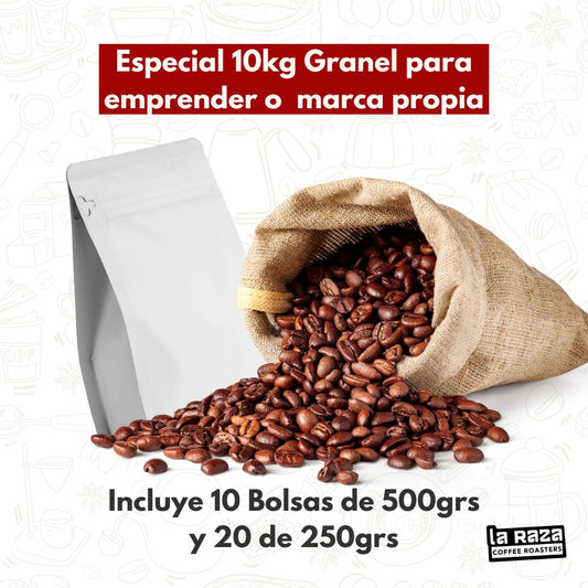 Especial 10kg granel + 30 bolsas de regalo