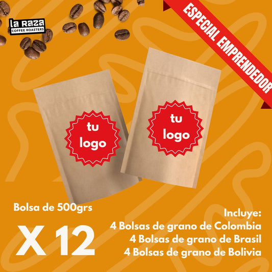 Pack emprendedor 12 Bolsas de 500grs surtidos