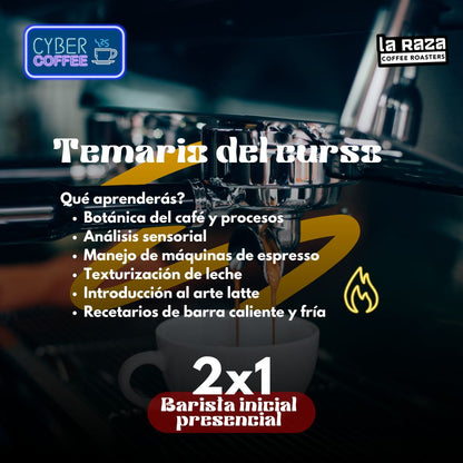 ¡2x1 en nuestro Curso de Baristas por Cyber Day! ☕️💥